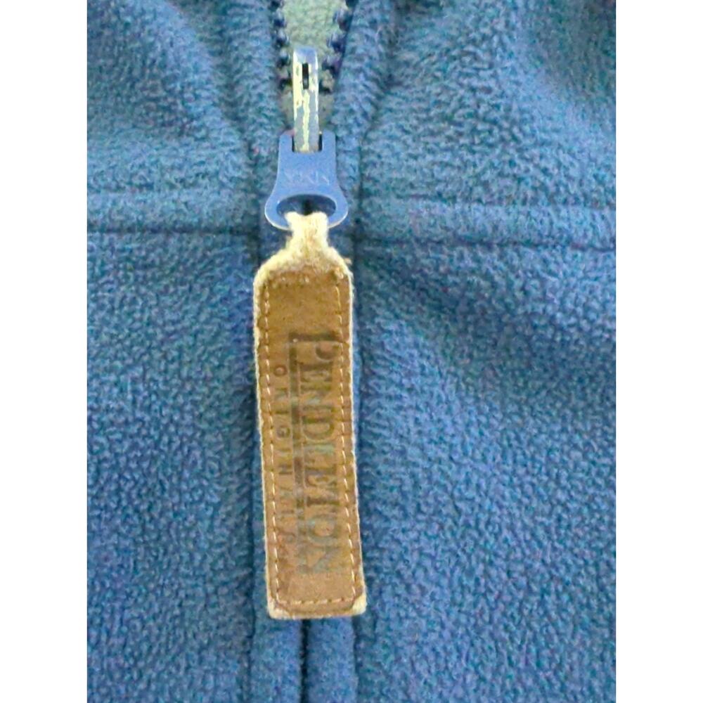 Pendleton Two Tone Blue Reversible Outerwear Full… - image 5